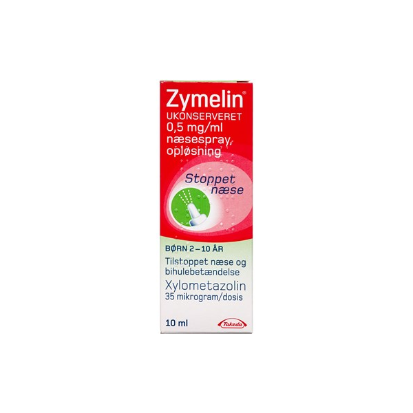 Zymelin Junior ukonserveret næsespray, opløsning ml